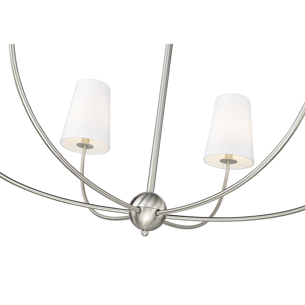 Z-Lite 6 Light Chandelier. Picture 4