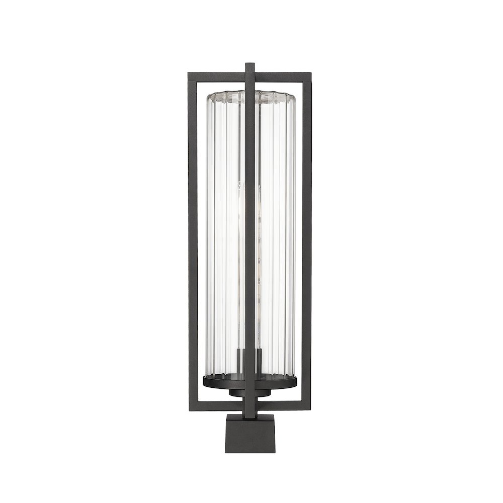 Z-Lite 1 Light Outdoor Post Mount Fixture. Picture 3