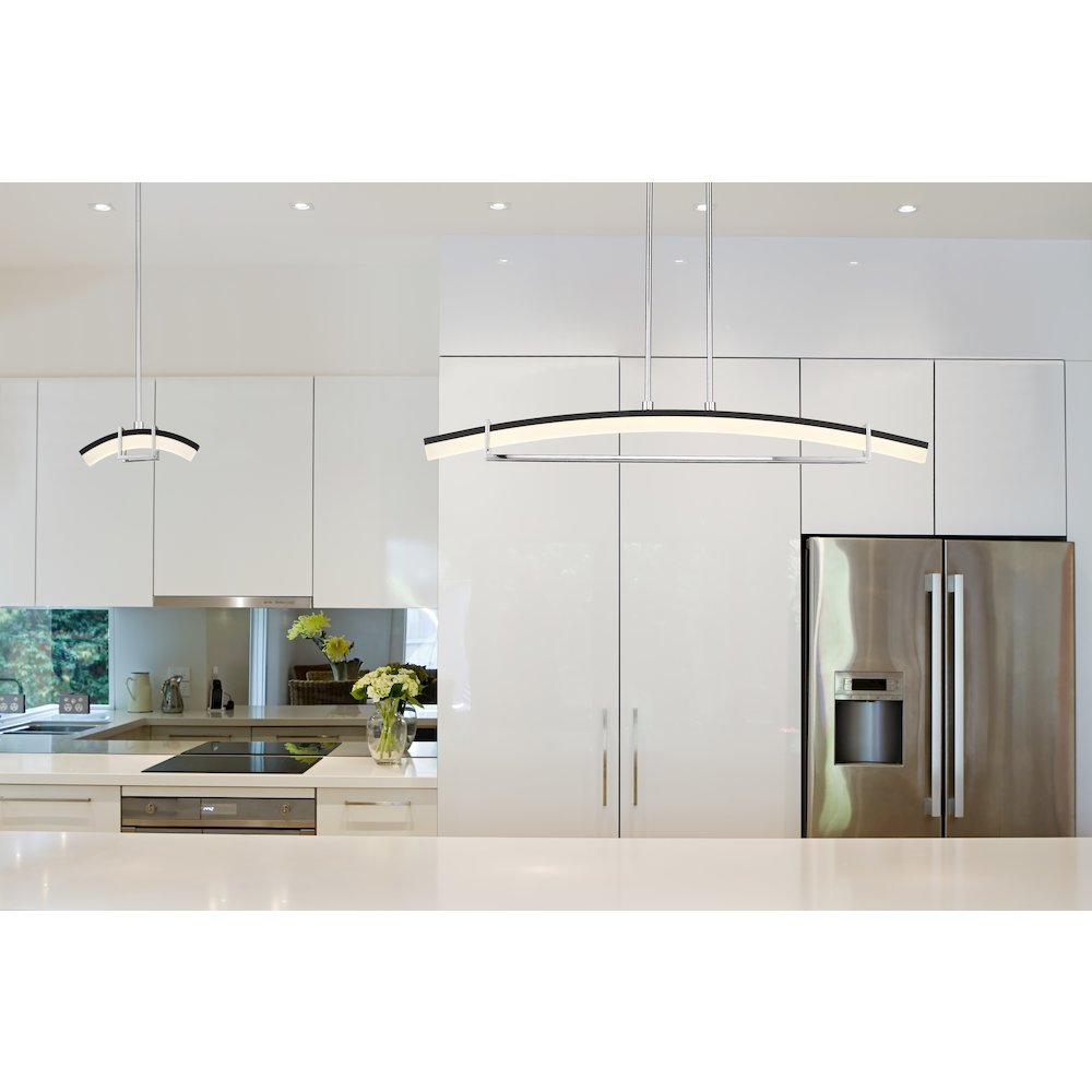 Z-Lite 1 Light Linear Chandelier. Picture 6