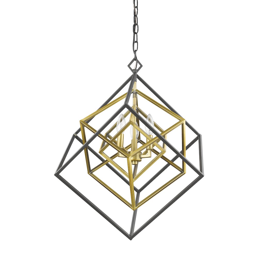 Z-Lite 3 Light Chandelier. Picture 5