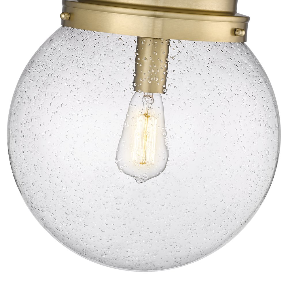 Z-Lite 1 Light Flush Mount. Picture 4