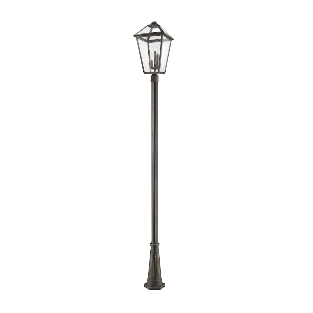 Z-Lite 3 Light Outdoor Post Mounted Fixture. Picture 3