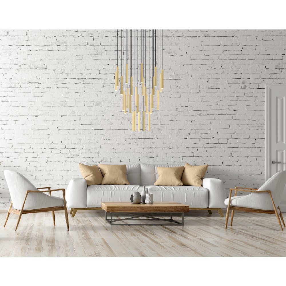 Z-Lite 27 Light Chandelier. Picture 6