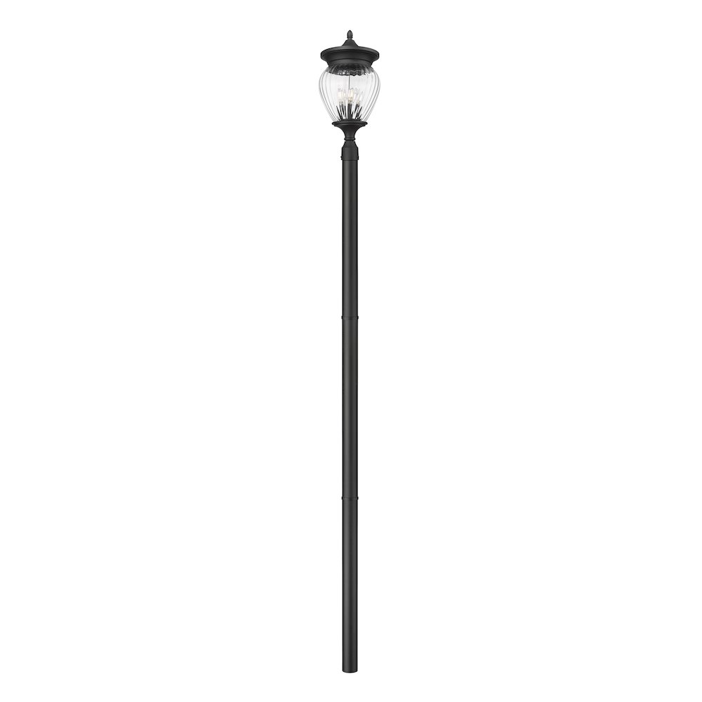 Z-Lite 4 Light Outdoor Post Mounted Fixture. Picture 1