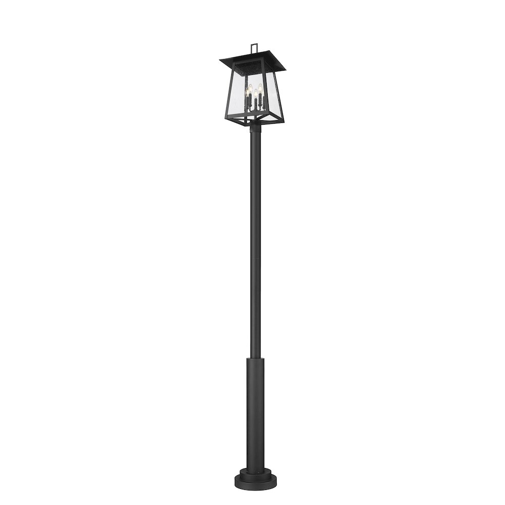 Z-Lite 5 Light Outdoor Post Mounted Fixture. Picture 2