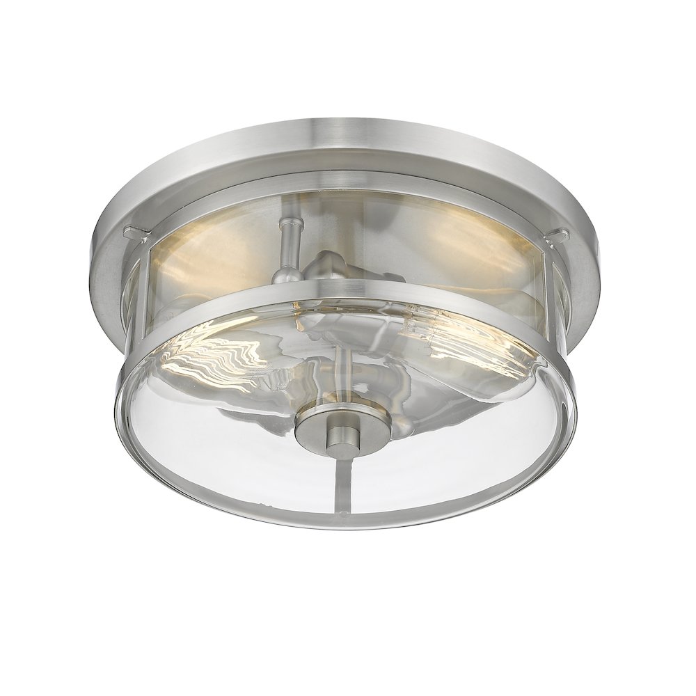 Z-Lite 2 Light Flush Mount. Picture 3