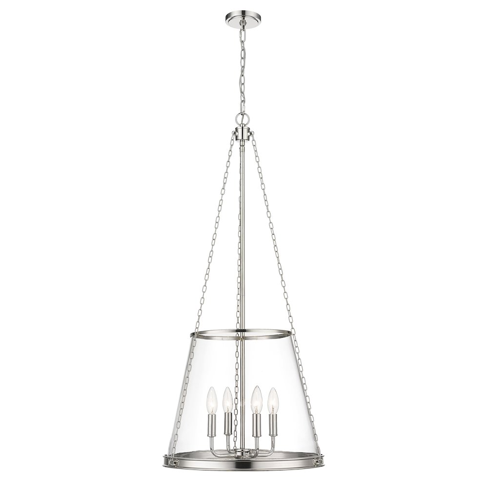 Z-Lite 4 Light Pendant. Picture 1