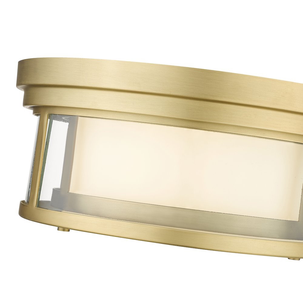 Z-Lite 2 Light Flush Mount. Picture 4