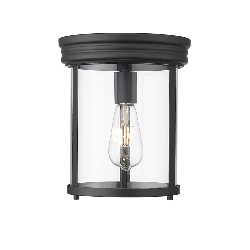 Z-Lite 1 Light Flush Mount. Picture 1