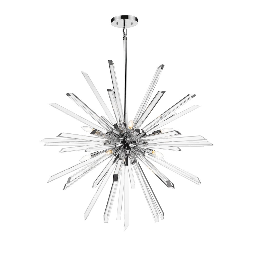 Z-Lite 10 Light Chandelier. Picture 2