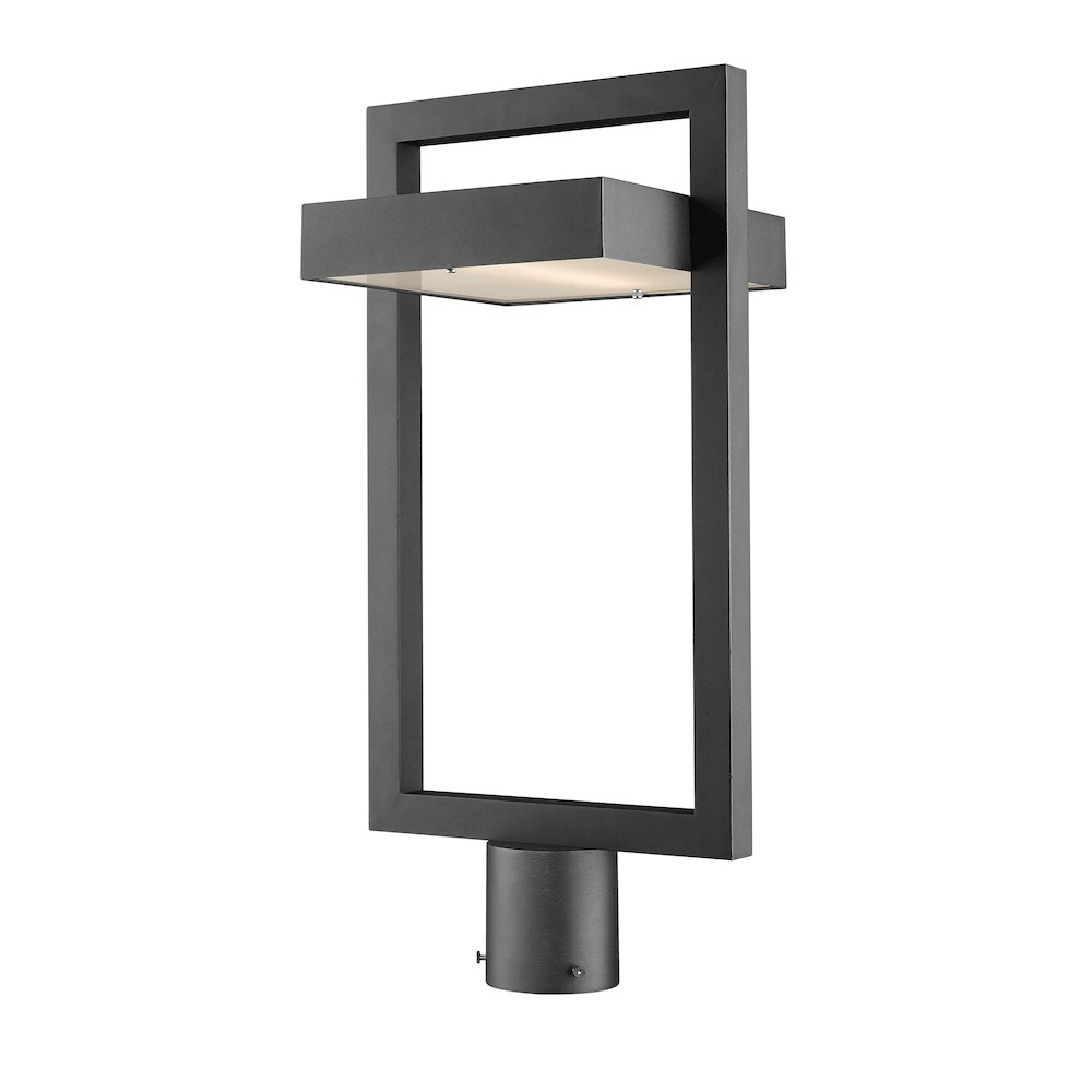 Z-Lite 1 Light Outdoor Post Mount Fixture. Picture 1