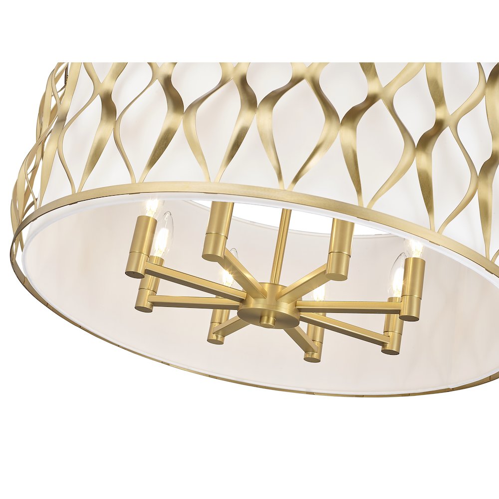 Z-Lite 8 Light Pendant. Picture 4