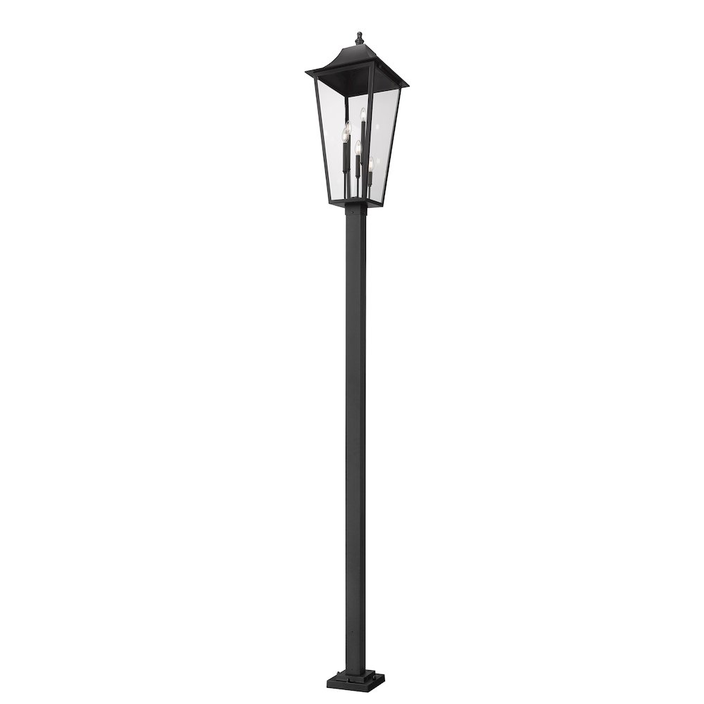 Z-Lite 5 Light Outdoor Post Mount Fixture. Picture 2