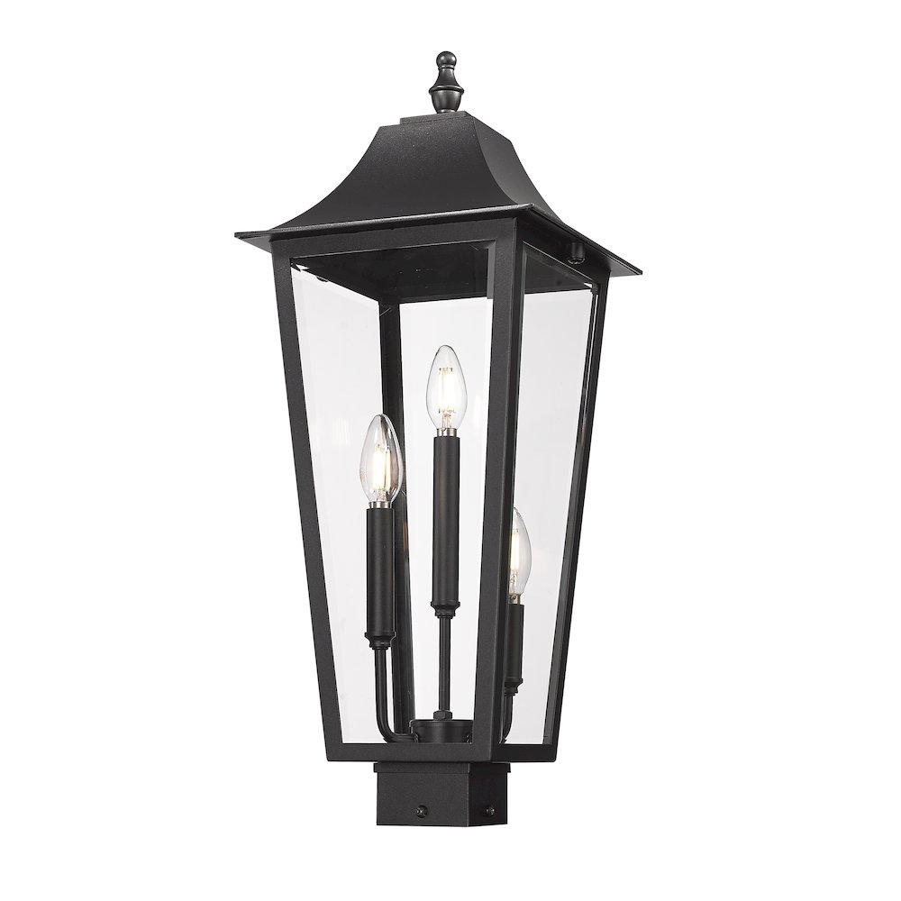Z-Lite 3 Light Outdoor Post Mount Fixture. Picture 2