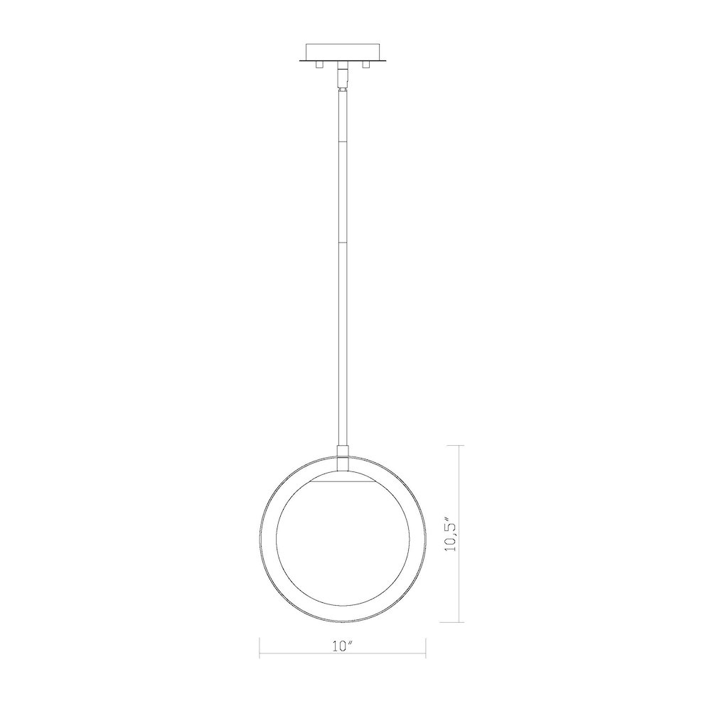 Z-Lite 1 Light Pendant. Picture 8