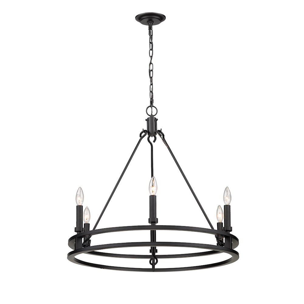 Z-Lite 6 Light Chandelier. Picture 1
