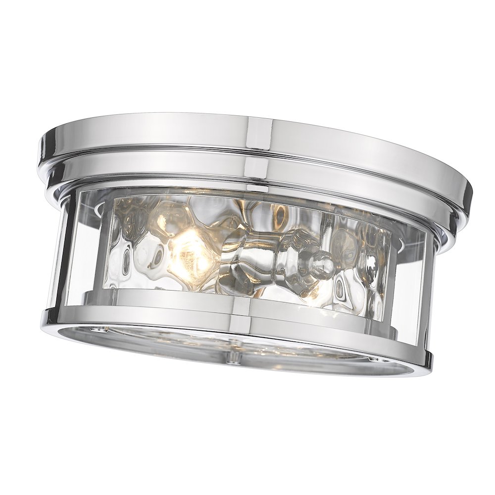 Z-Lite 2 Light Flush Mount. Picture 4