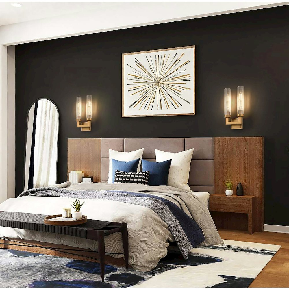 Z-Lite 2 Light Wall Sconce. Picture 6