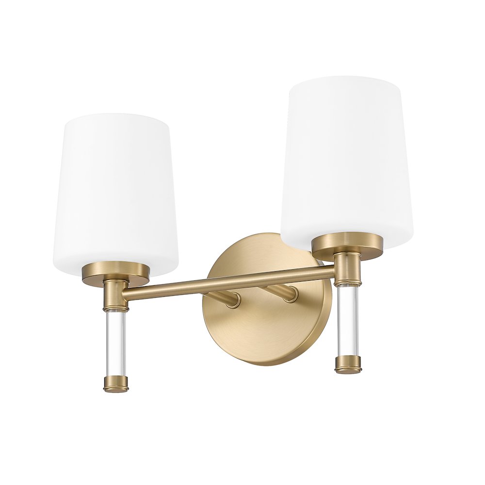 Z-Lite 2 Light Vanity, Modern Gold. Picture 7