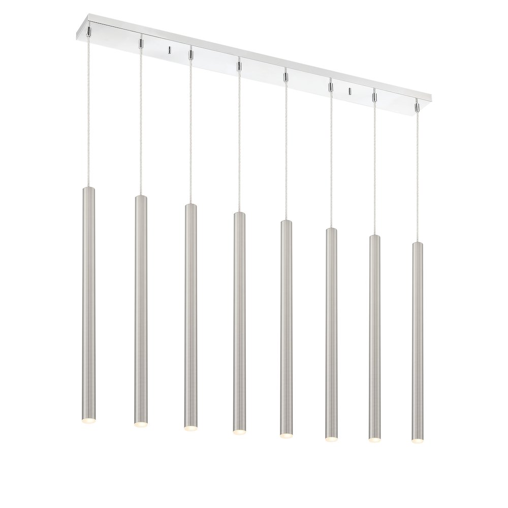 Z-Lite 8 Light Linear Chandelier. Picture 1