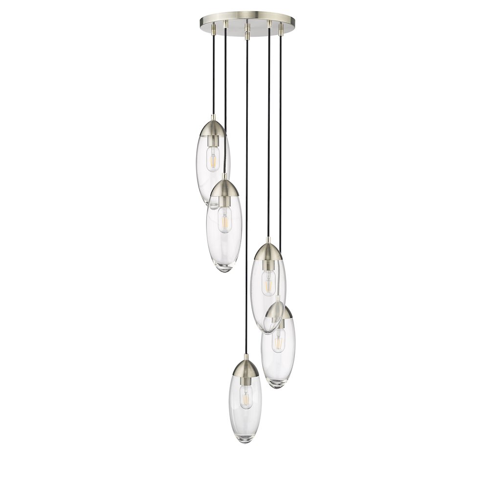 Z-Lite 5 Light Chandelier. Picture 5