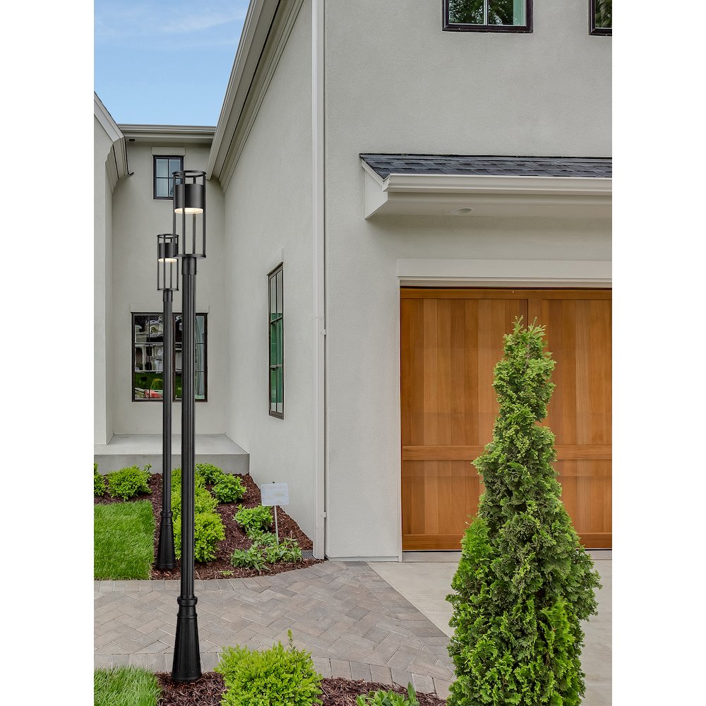 Z-Lite 1 Light Outdoor Post Mounted Fixture. Picture 6