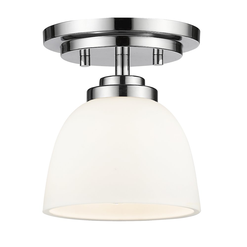 Z-Lite 1 Light Flush Mount. Picture 1