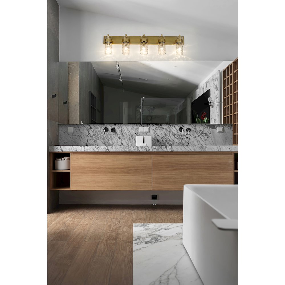 Z-Lite 5 Light Vanity. Picture 6