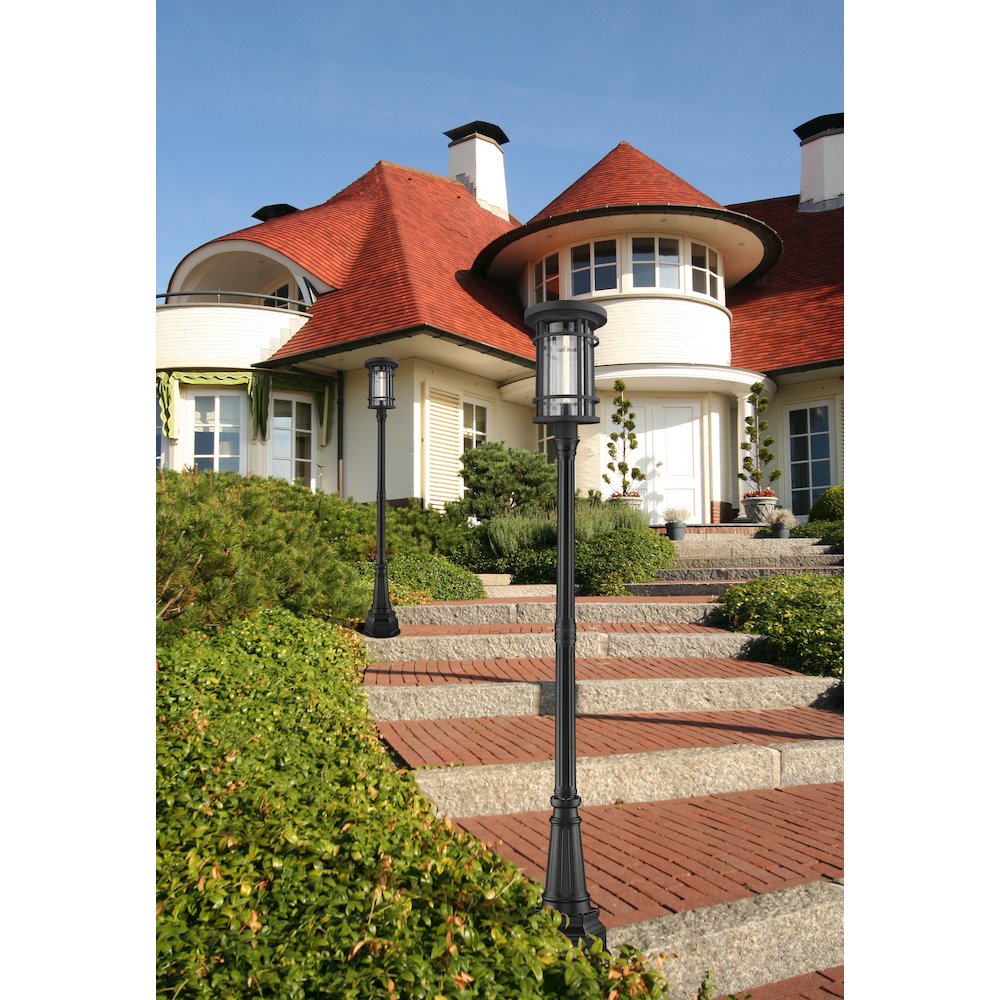 Z-Lite 1 Light Outdoor Post Mounted Fixture. Picture 2