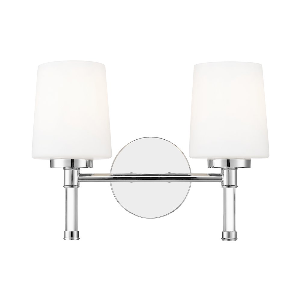 Z-Lite 2 Light Vanity, Chrome. Picture 2