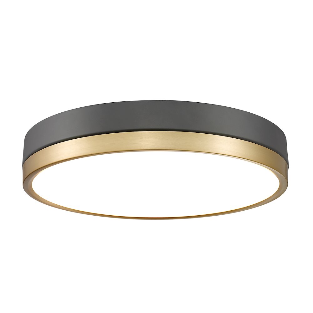 Z-Lite 1 Light Flush Mount. Picture 1