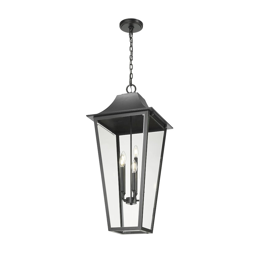 Z-Lite 5 Light Outdoor Chain Mount Ceiling Fixture. Picture 2