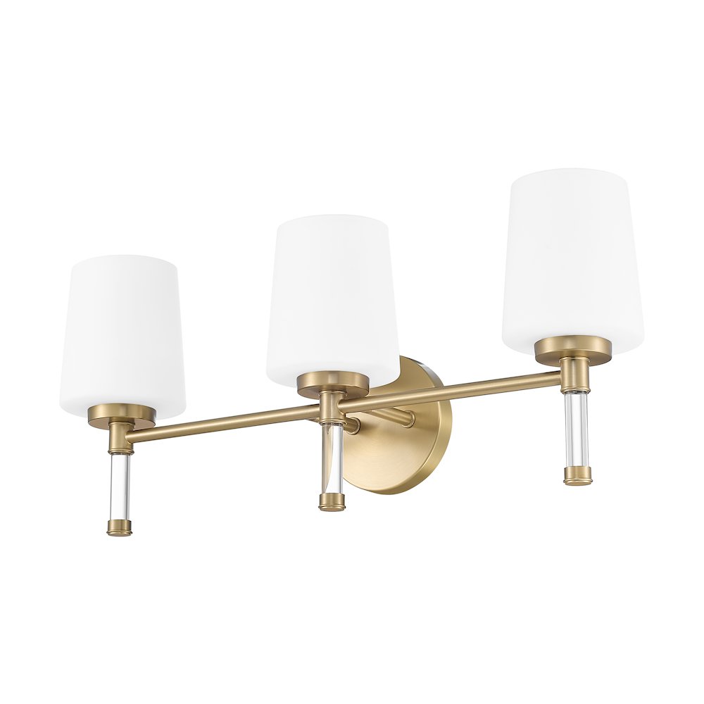Z-Lite 3 Light Vanity, Modern Gold. Picture 7