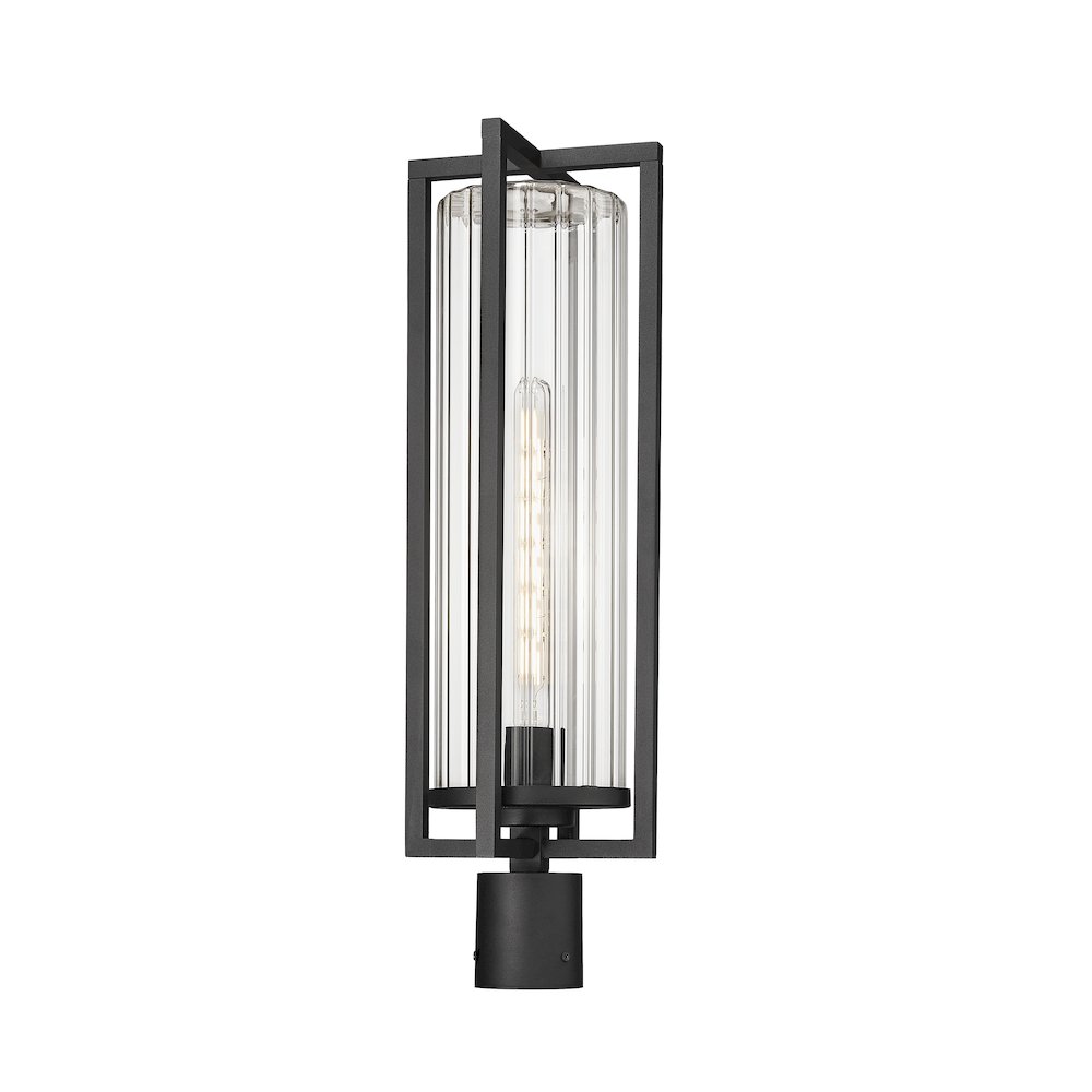 Z-Lite 1 Light Outdoor Post Mount Fixture. Picture 2