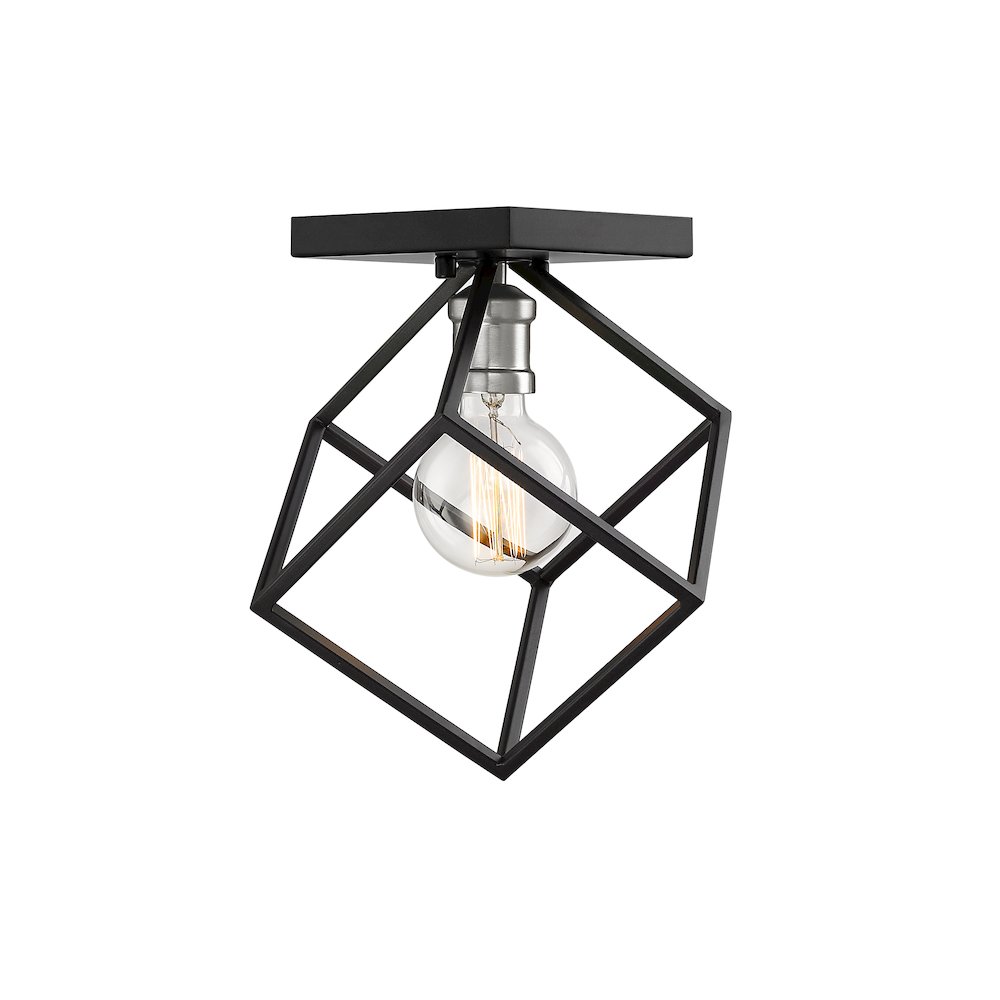 Z-Lite 1 Light Flush Mount. Picture 3
