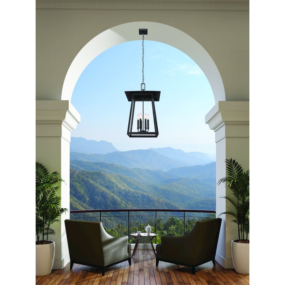 Z-Lite 6 Light Outdoor Chain Mount Ceiling Fixture. Picture 6