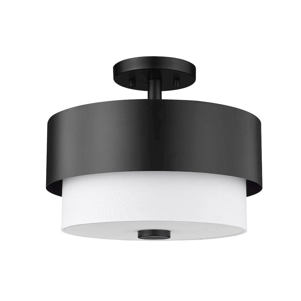 Z-Lite 2 Light Semi Flush Mount. Picture 5
