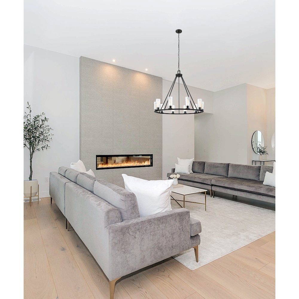 Z-Lite 10 Light Chandelier. Picture 7