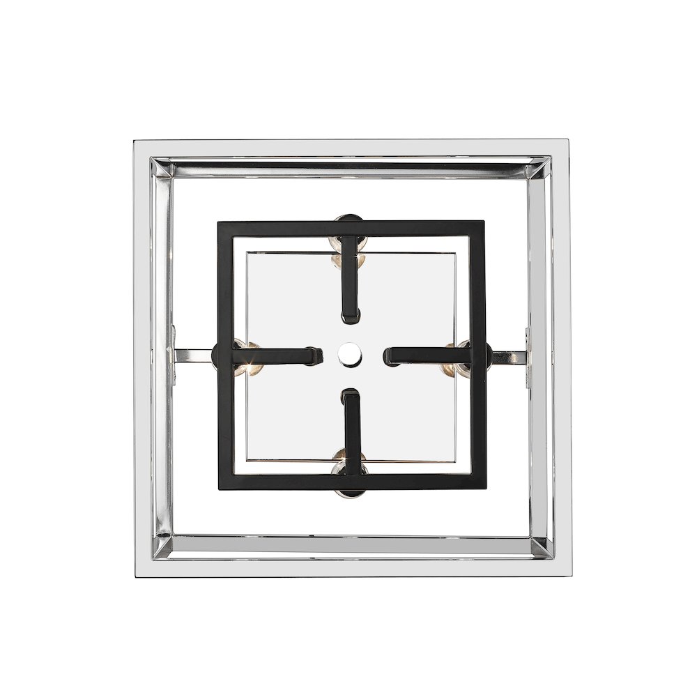 Z-Lite 4 Light Flush Mount. Picture 2