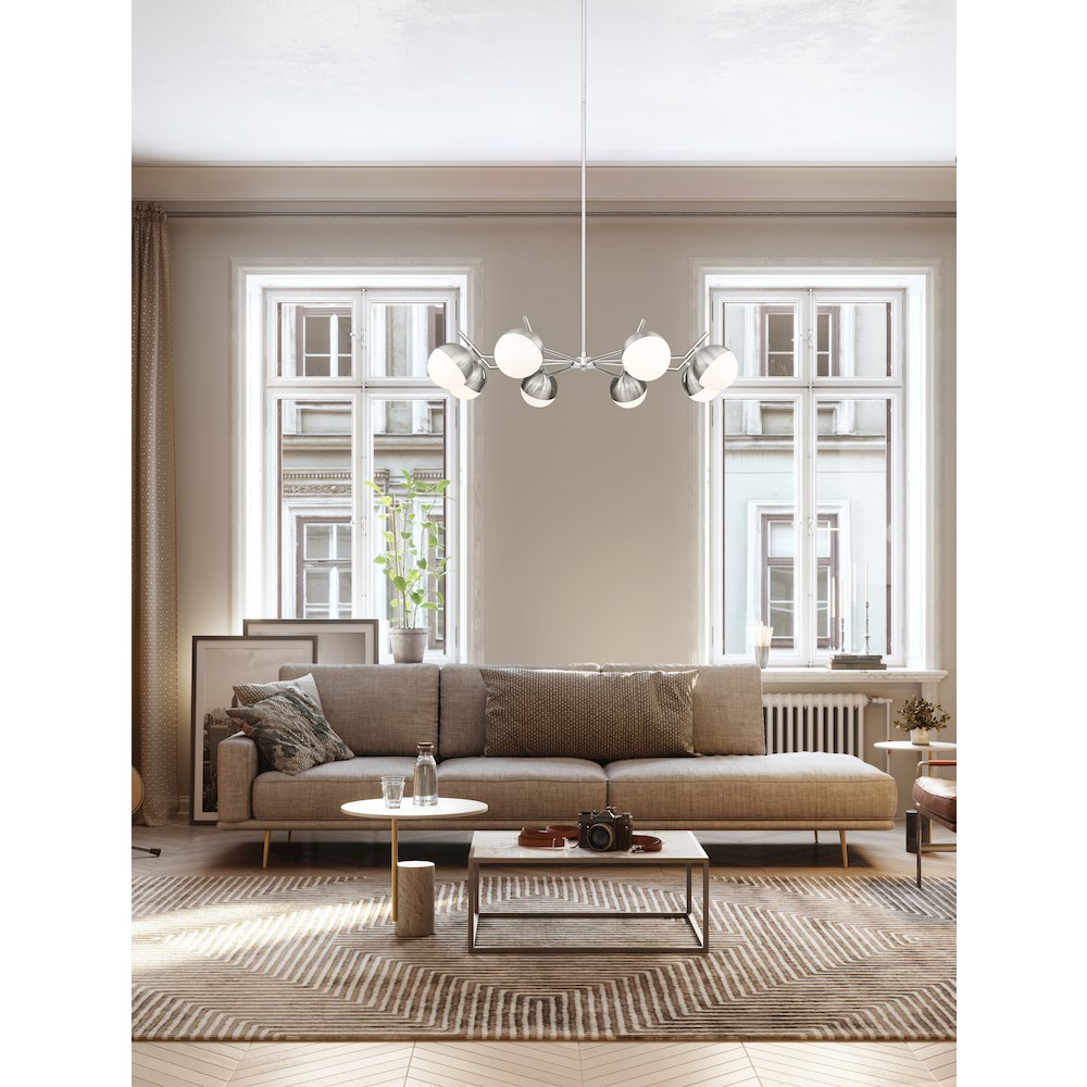 Z-Lite 8 Light Chandelier. Picture 7