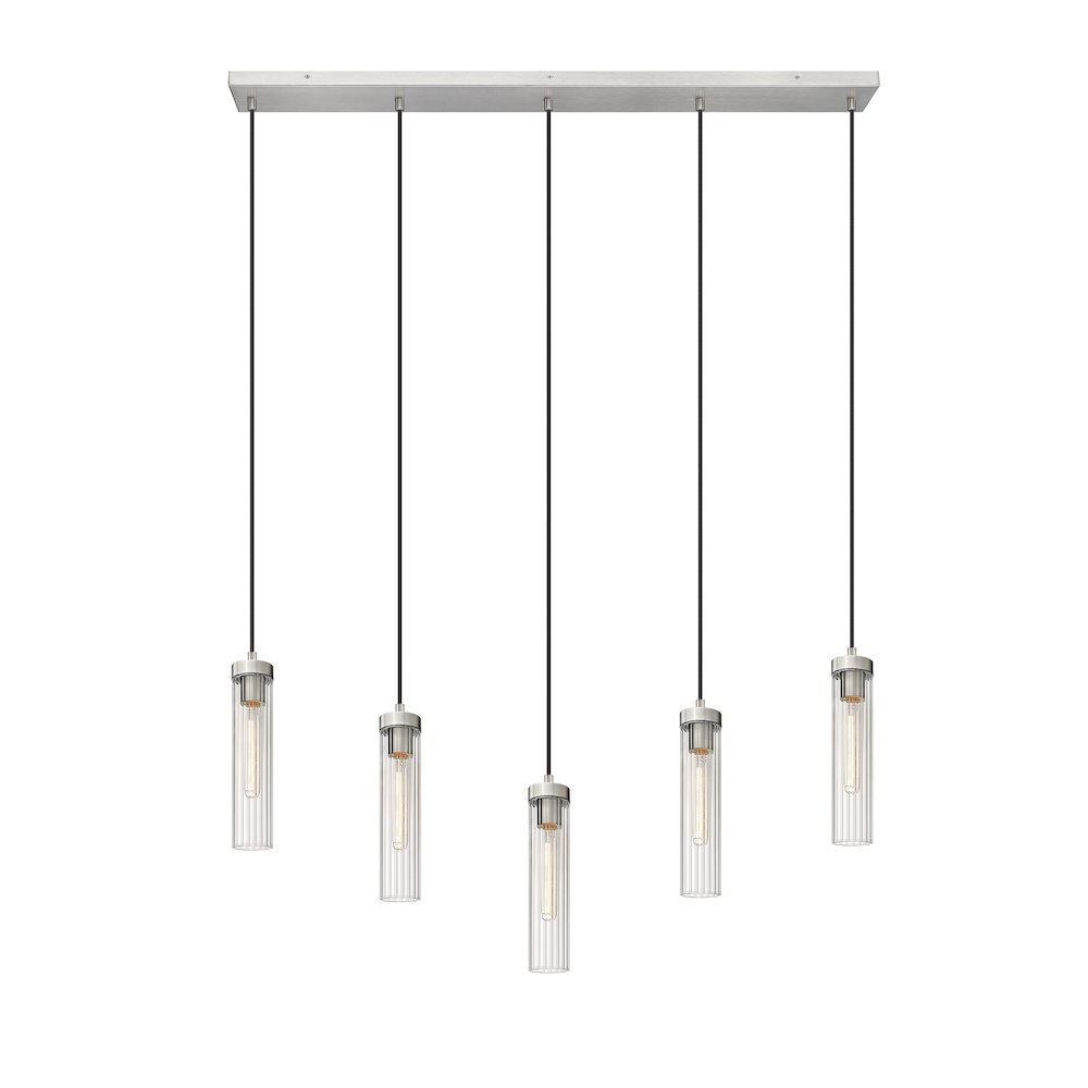 Z-Lite 5 Light Linear Chandelier. Picture 2