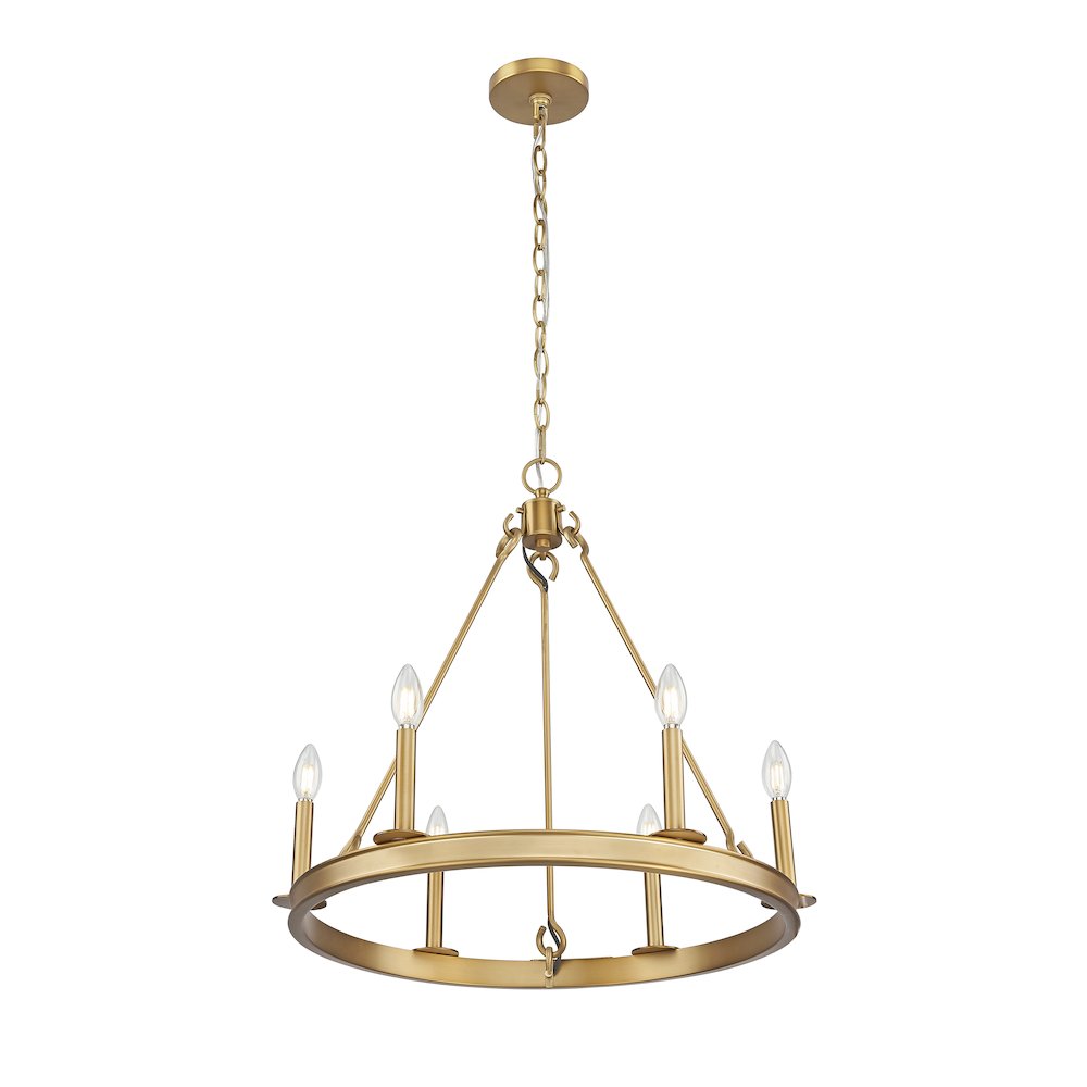 Z-Lite 6 Light Chandelier. Picture 3