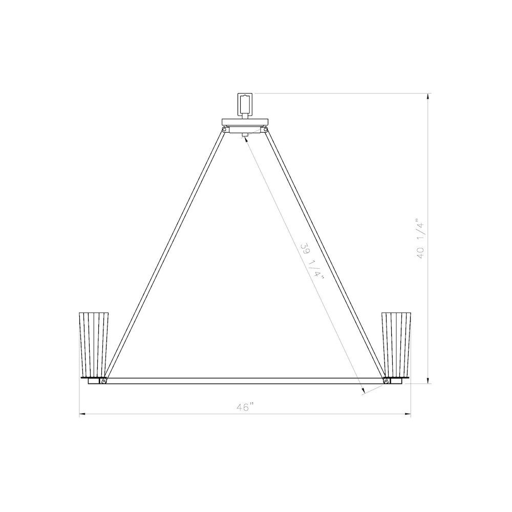Z-Lite 10 Light Chandelier. Picture 8