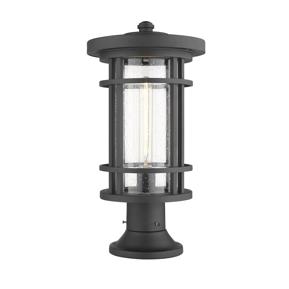 Z-Lite 1 Light Outdoor Pier Mounted Fixture. Picture 1