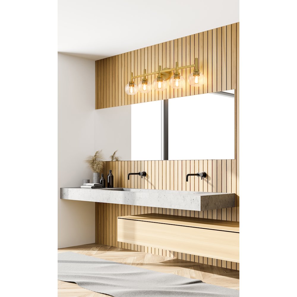 Z-Lite 5 Light Vanity. Picture 6