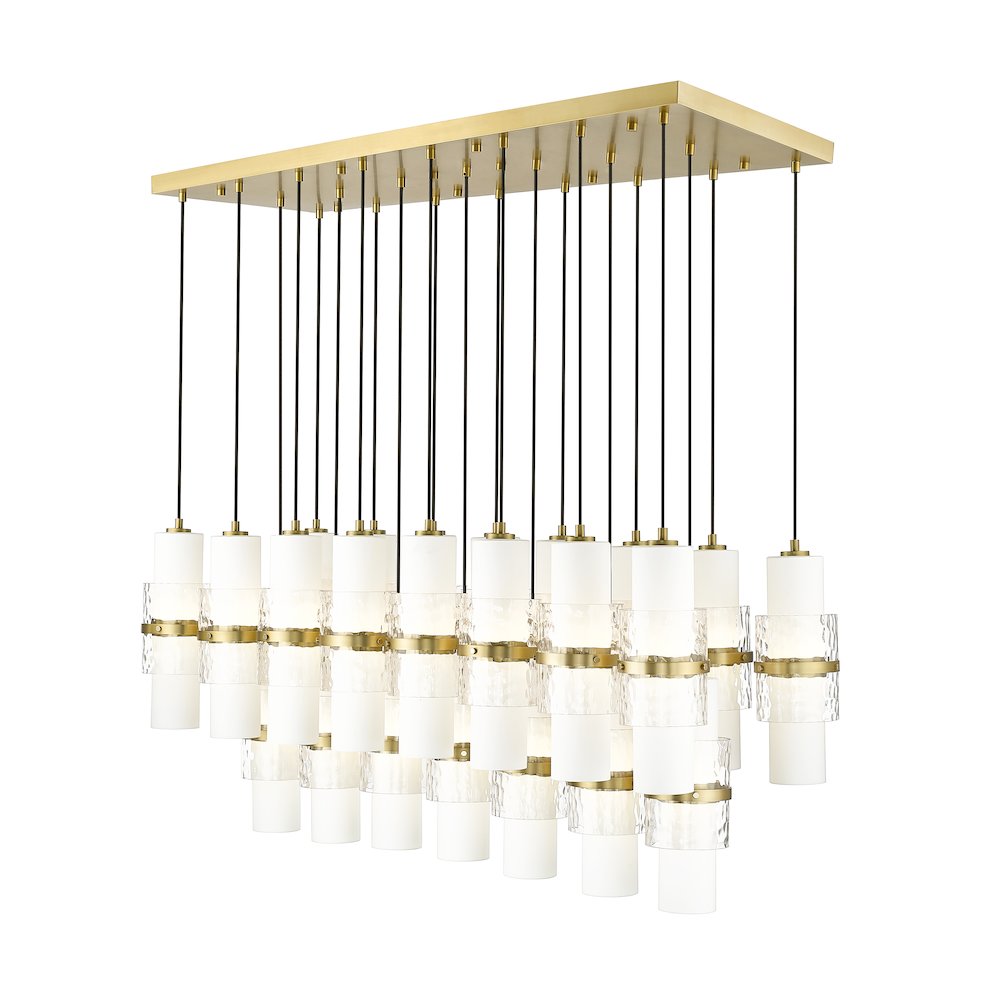 Z-Lite 23 Light Linear Chandelier. Picture 1