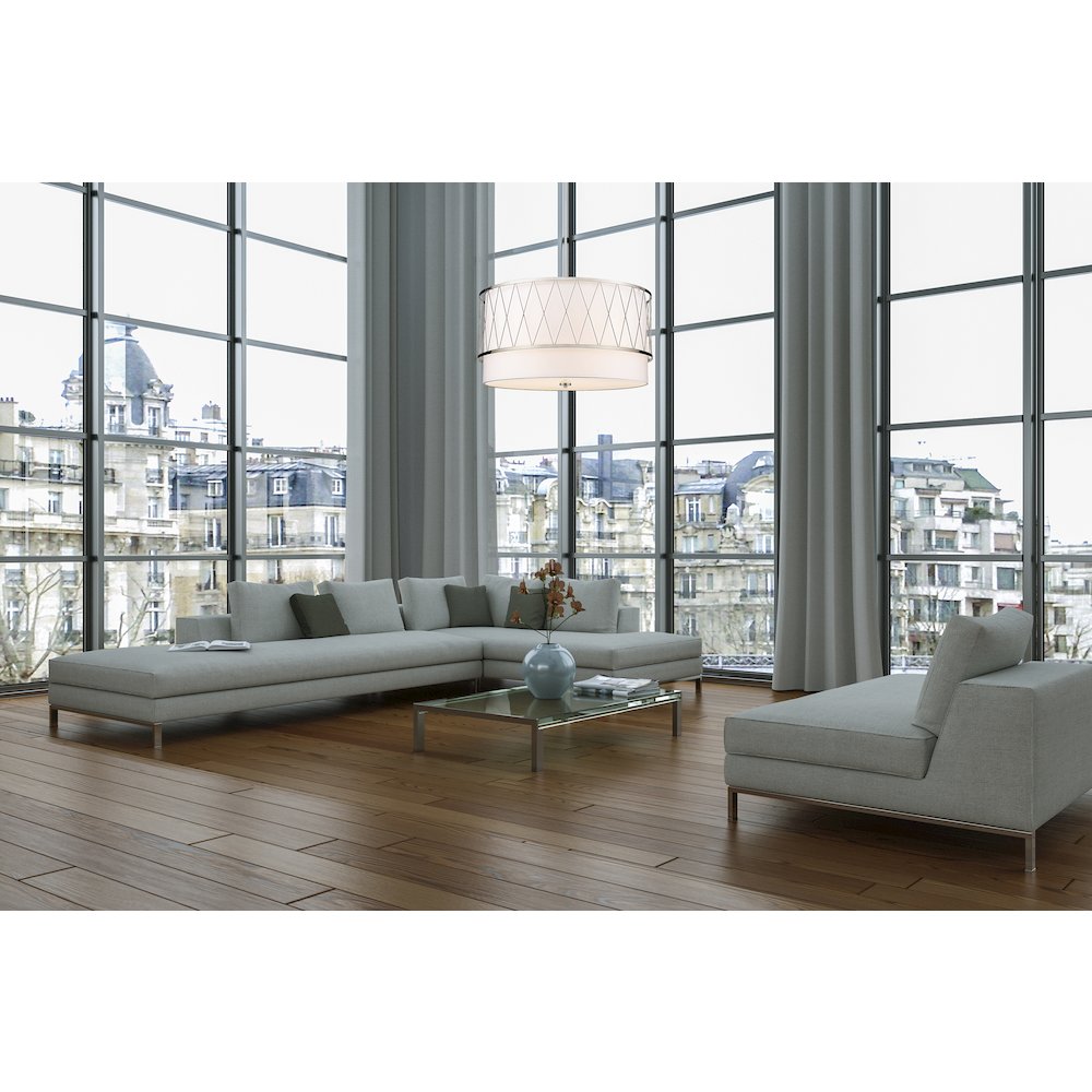Z-Lite 5 Light Pendant. Picture 6