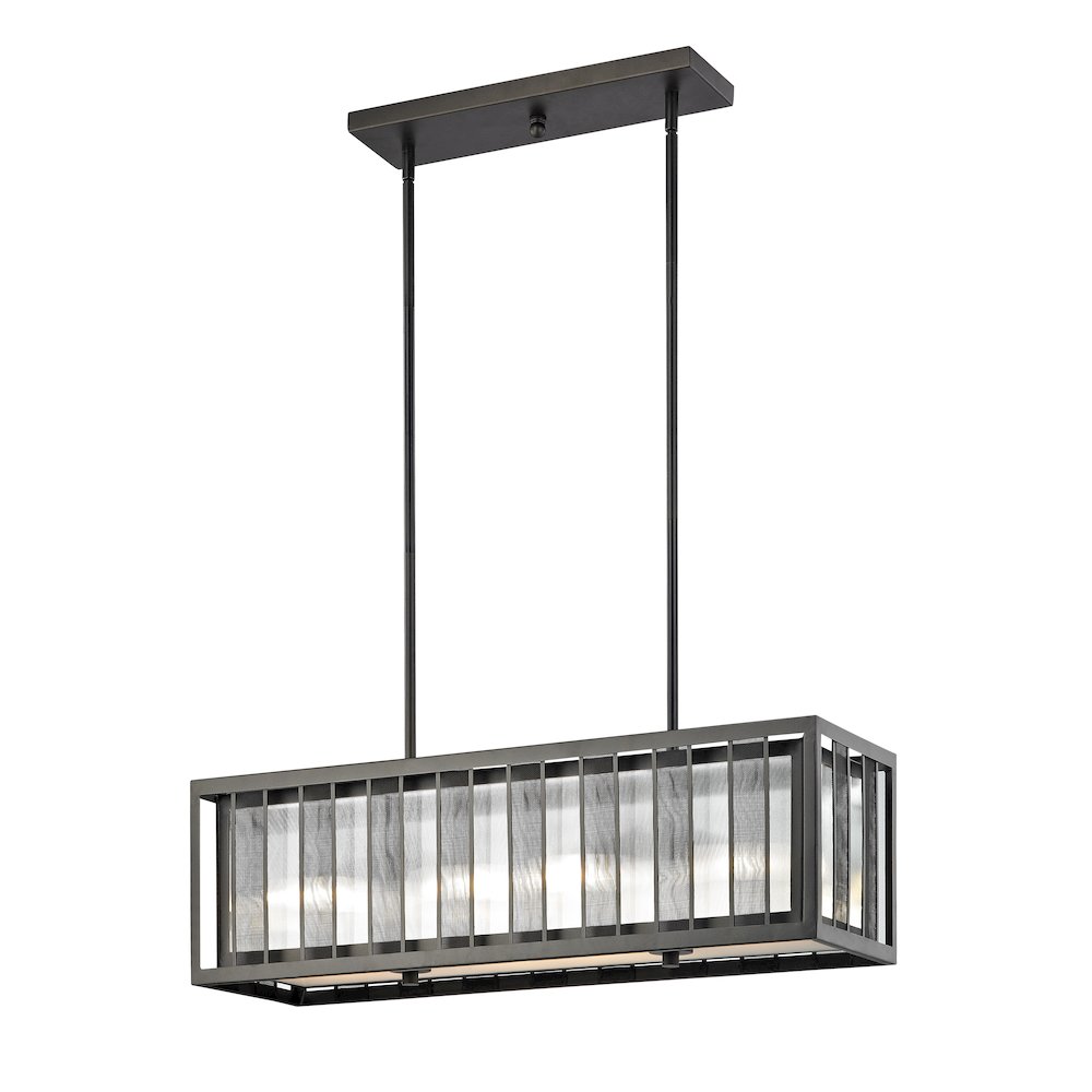 Z-Lite 4 Light Pendant. Picture 1