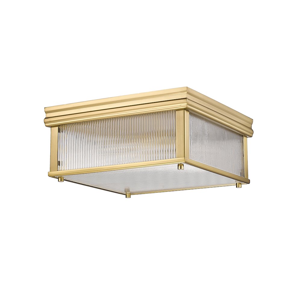 Z-Lite 2 Light Flush Mount. Picture 5