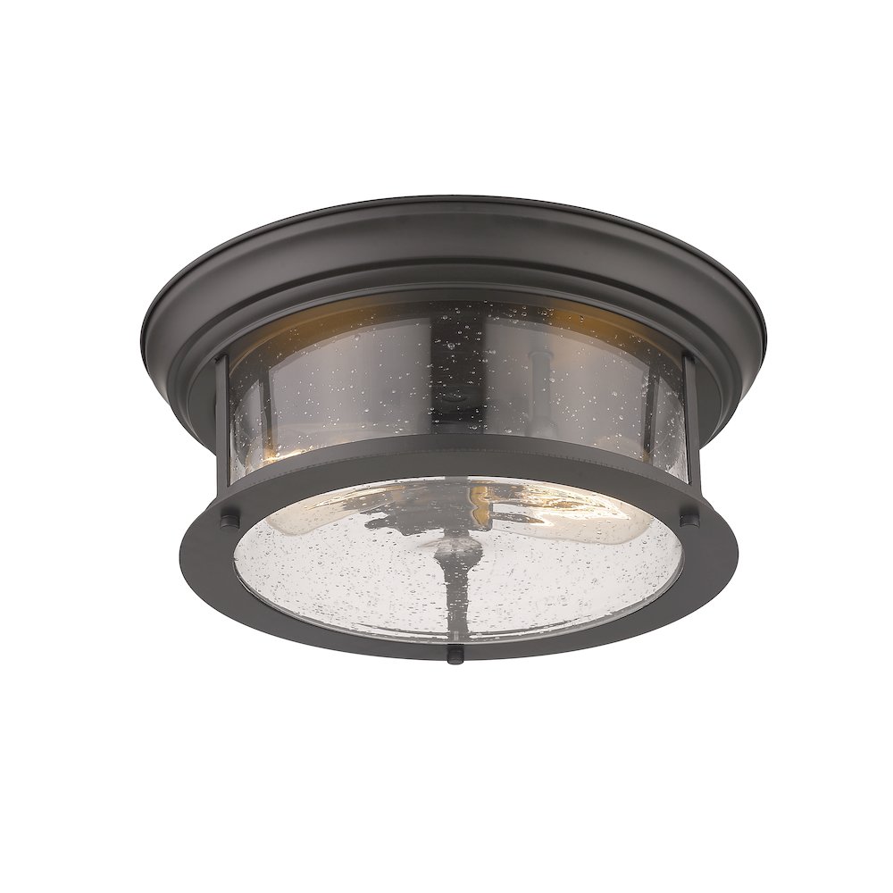 Z-Lite 2 Light Flush Mount. Picture 3